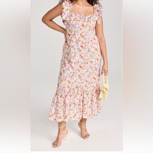 RIXO June Floral Dress